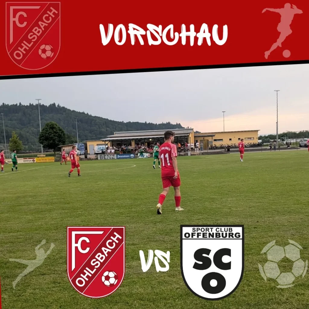 Pokalspiel gegen den SC Offenburg